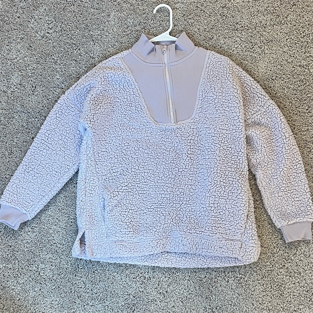 Cozy Women's Sweater in Light Purple